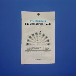 Hyaluronic Acid One Shot Ampoule Mask - White